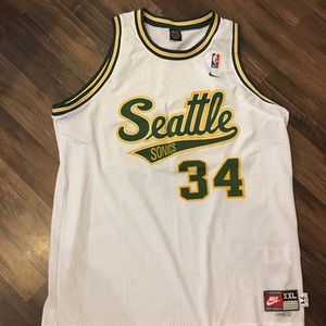 Nike seattle Sonics Ray Allen Jersey- 2XL